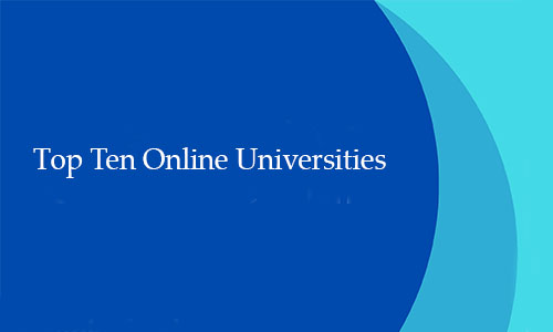 Top Ten Online Universities