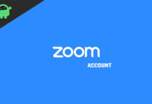 Zoom Account