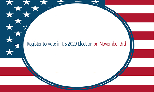 How to Register to Vote in US 2020 Election on November 3rd
