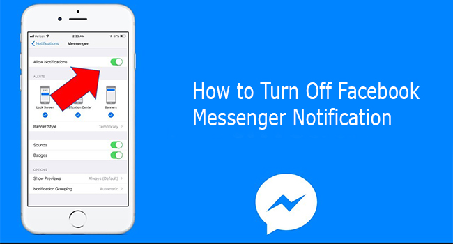 How to Turn Off Facebook Messenger Notification