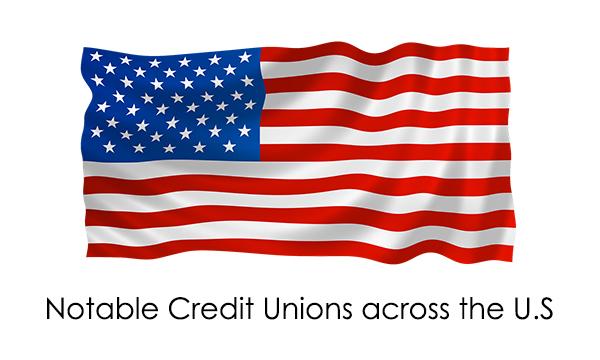 Notable Credit Unions across the U.S