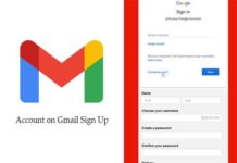 Account on Gmail Sign Up