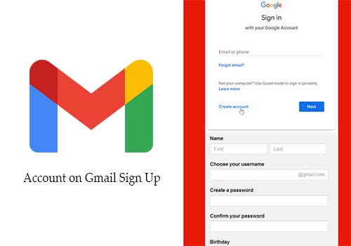 Account on Gmail Sign Up