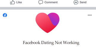 Facebook Dating Not Working