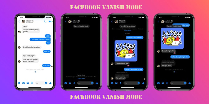 Facebook Vanish Mode