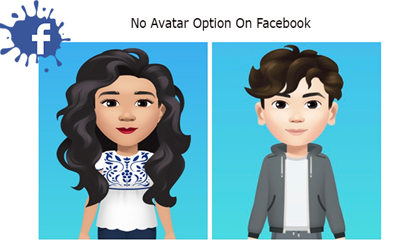 No Avatar Option On Facebook