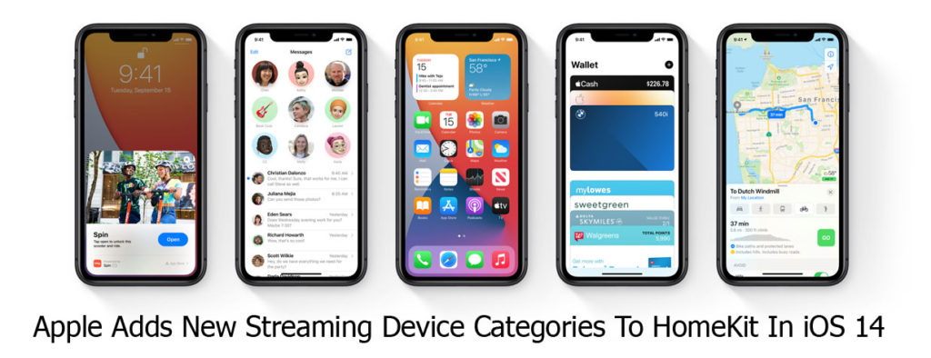 Apple Adds New Streaming Device Categories To HomeKit In iOS 14