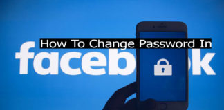 How To Change Password In Facebook