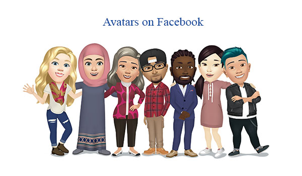 Avatars on Facebook