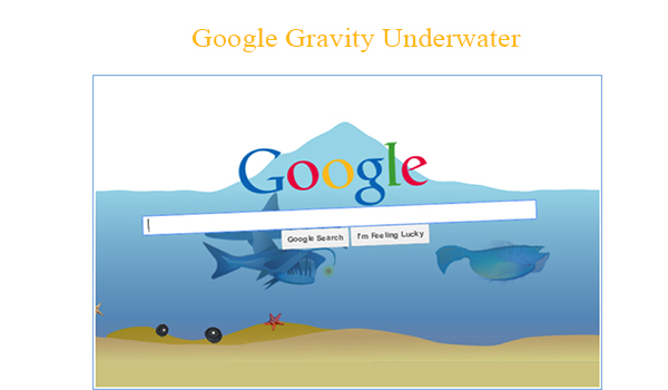 Google Gravity Mirror