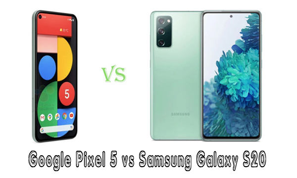 Google Pixel 5 vs Samsung Galaxy S20