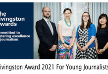 Livingston Award 2021 For Young Journalists