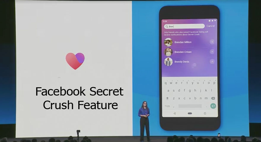 Facebook Secret Crush Feature