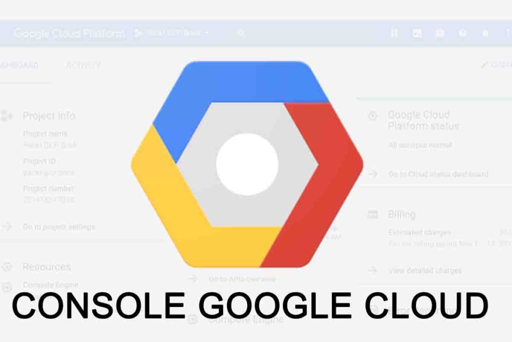 Console Google Cloud