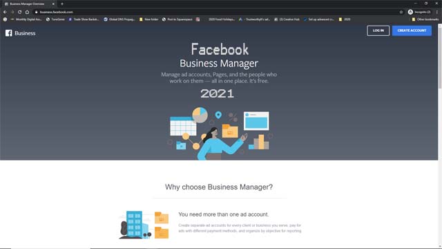 Facebook Business Manager 2021