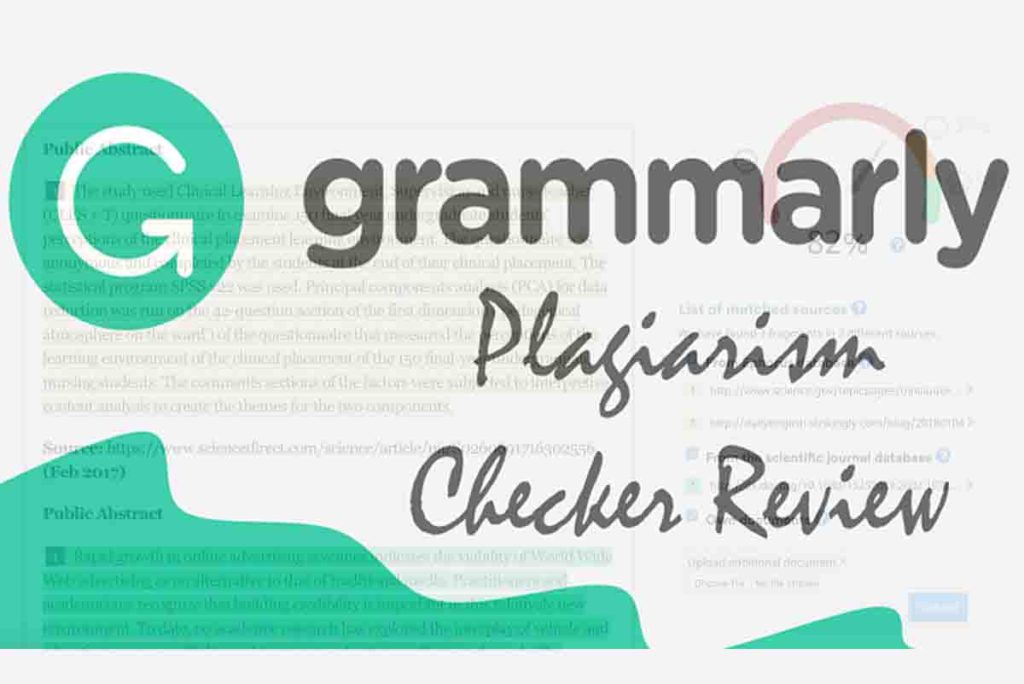 Grammarly Plagiarism Checker