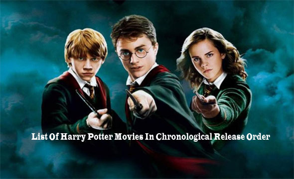 List Of Harry Potter Movies In Chronological Release Order