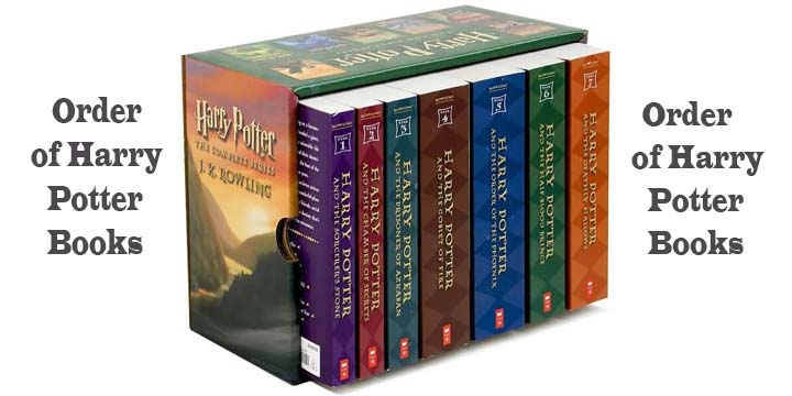 Order of Harry Potter Books 