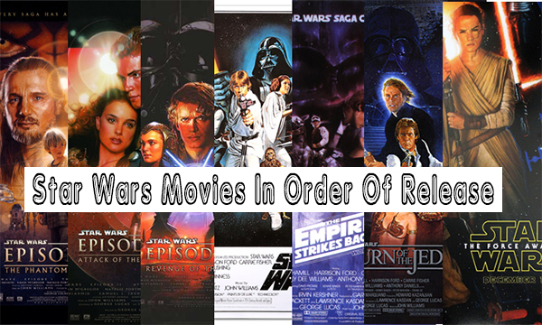 Star Wars Movies In Order Of Release
