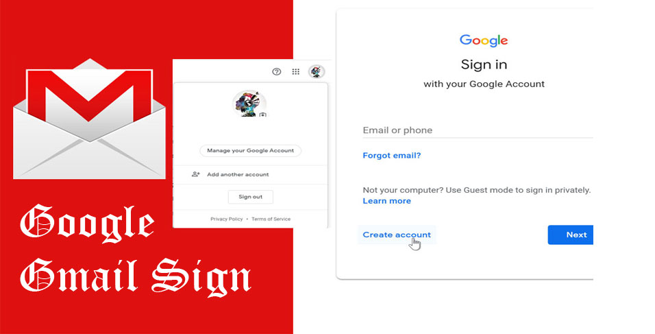 Google Gmail Sign