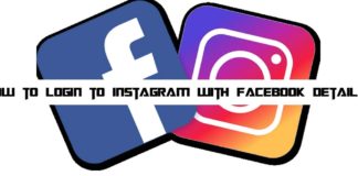 How to Login to Instagram With Facebook Details