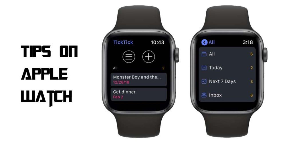 Tips on Apple Watch