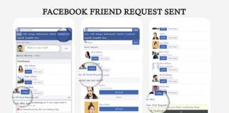Facebook Friend Request Sent