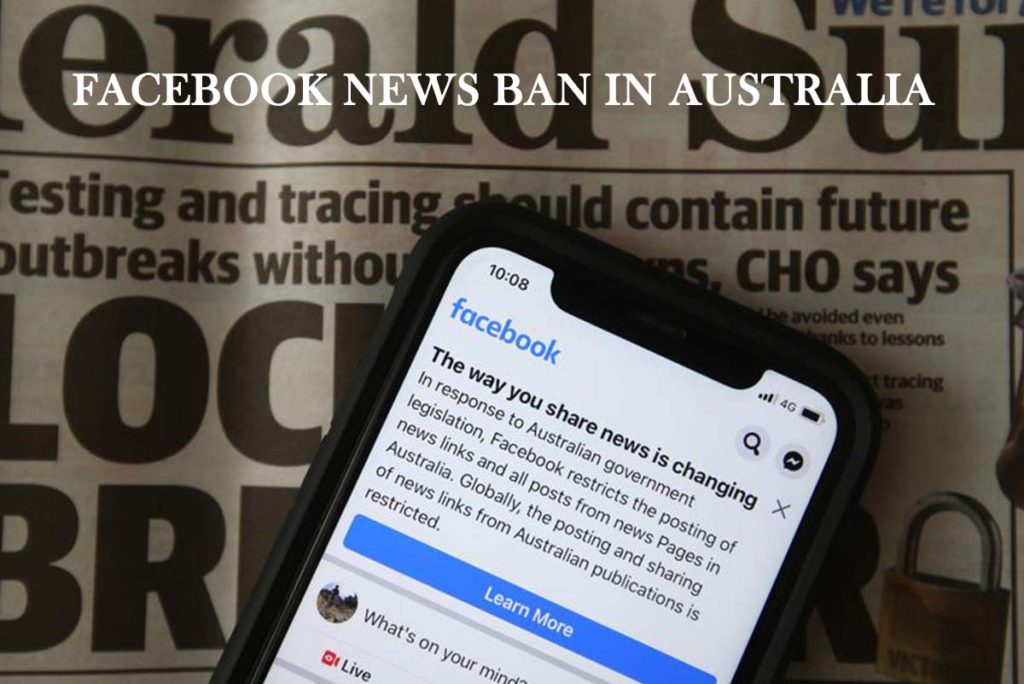 Facebook News Ban in Australia 