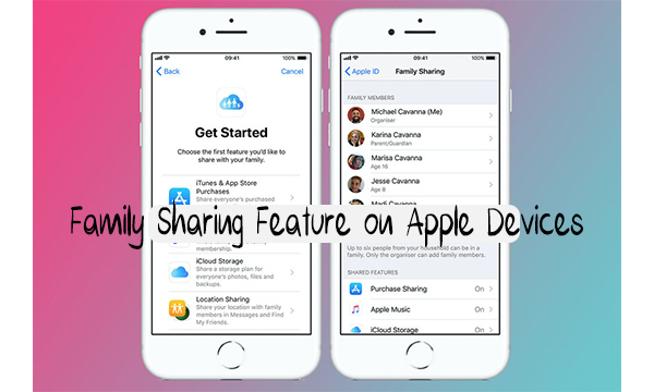Family Sharing Feature on Apple Devices
