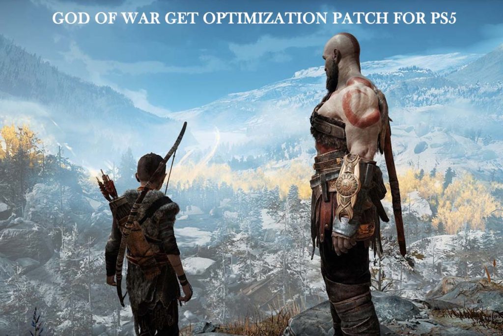 God of War get Optimization Patch for PS5 