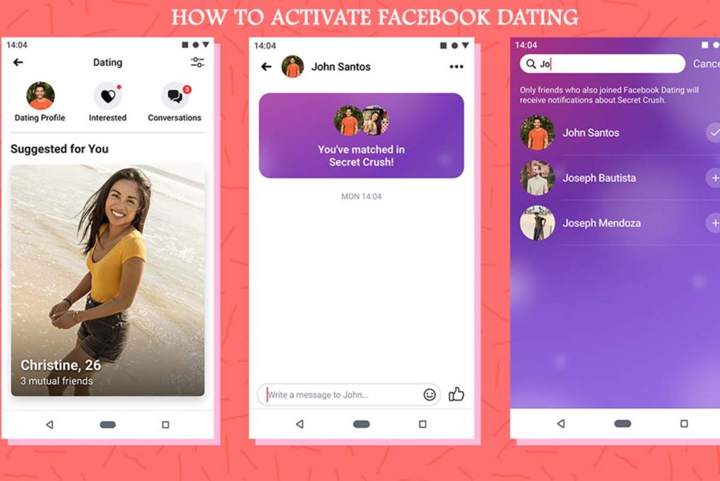 How to Activate Facebook Dating 