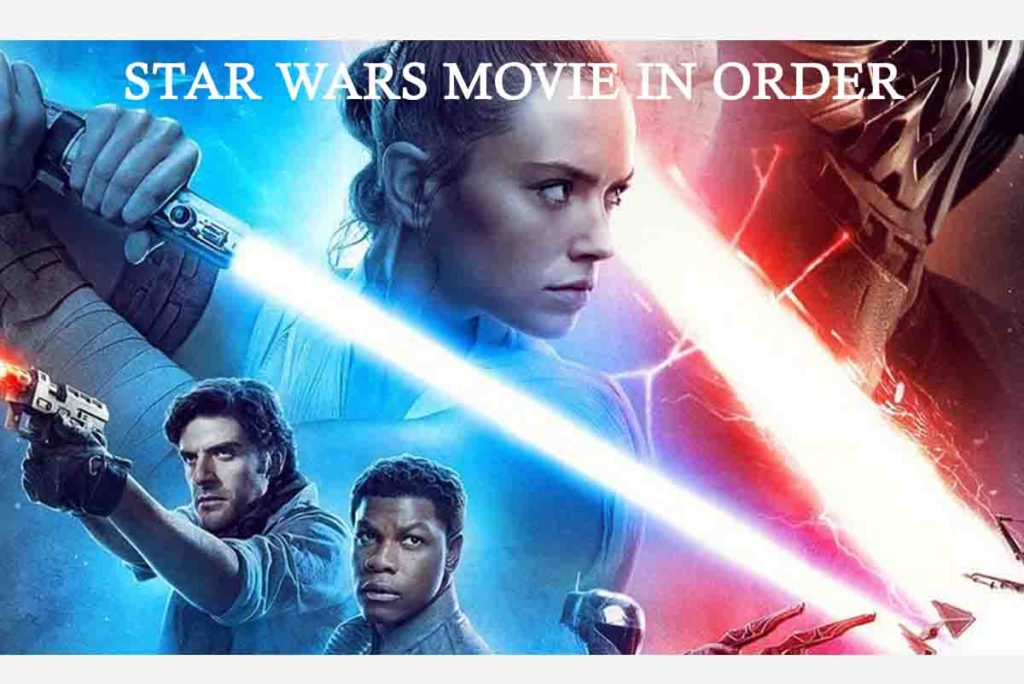 Star Wars Movie in Order 