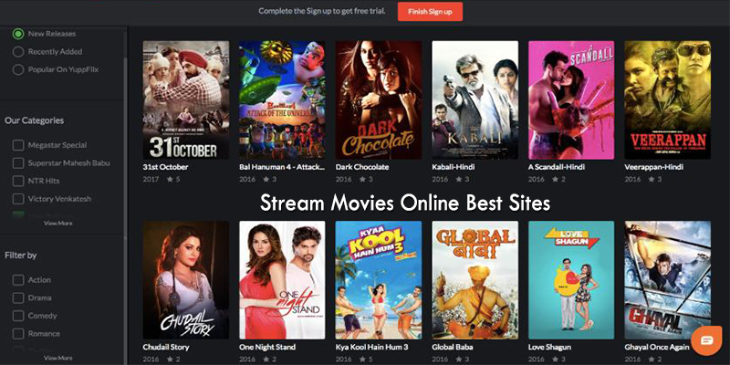 Stream Movies Online Best Sites
