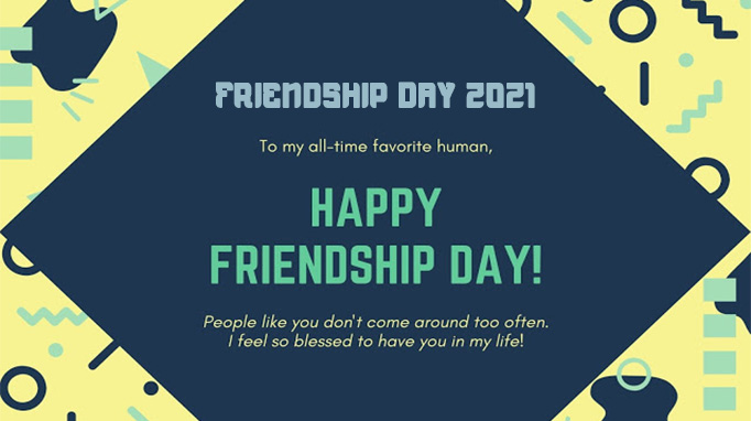 When is Friendship Day in 2021
