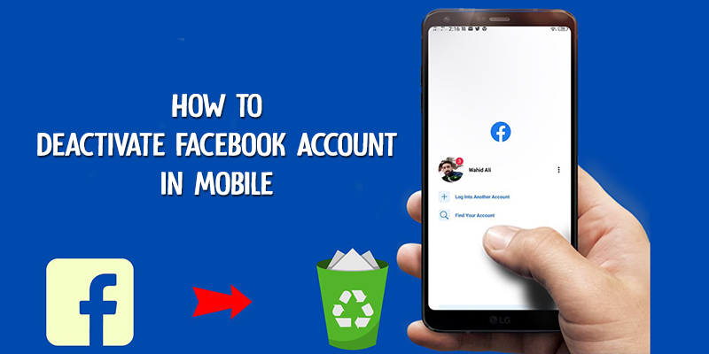 How to Deactivate Facebook Account in Mobile