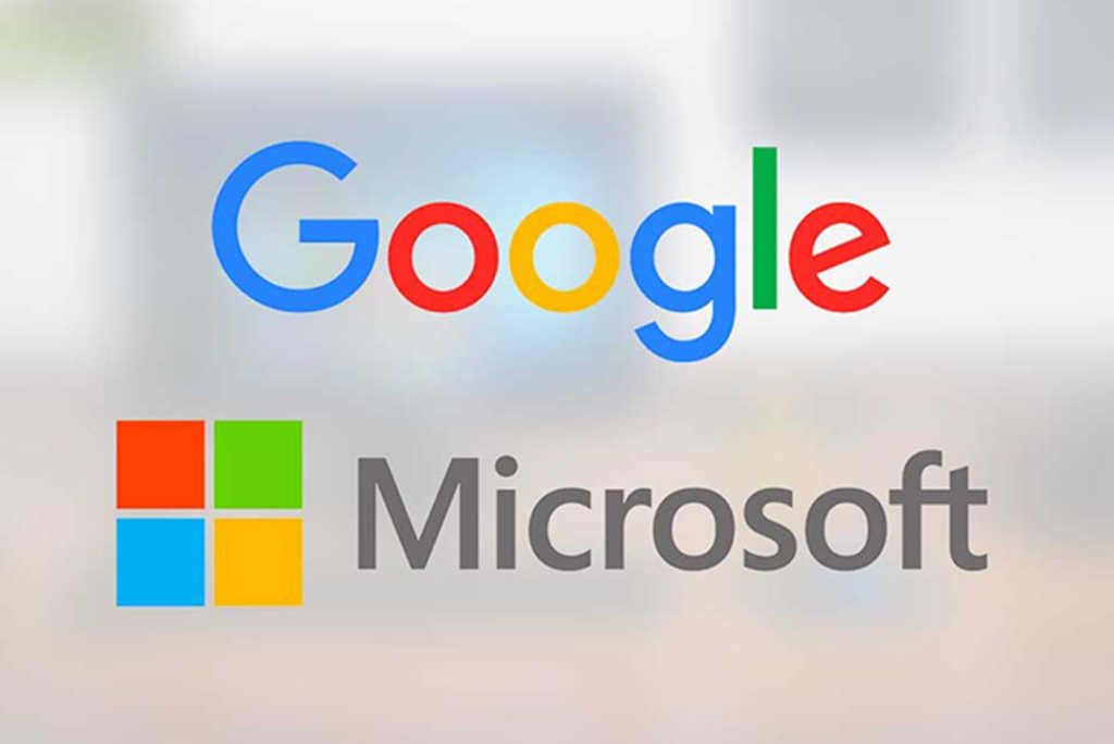 Microsoft And Google Project 