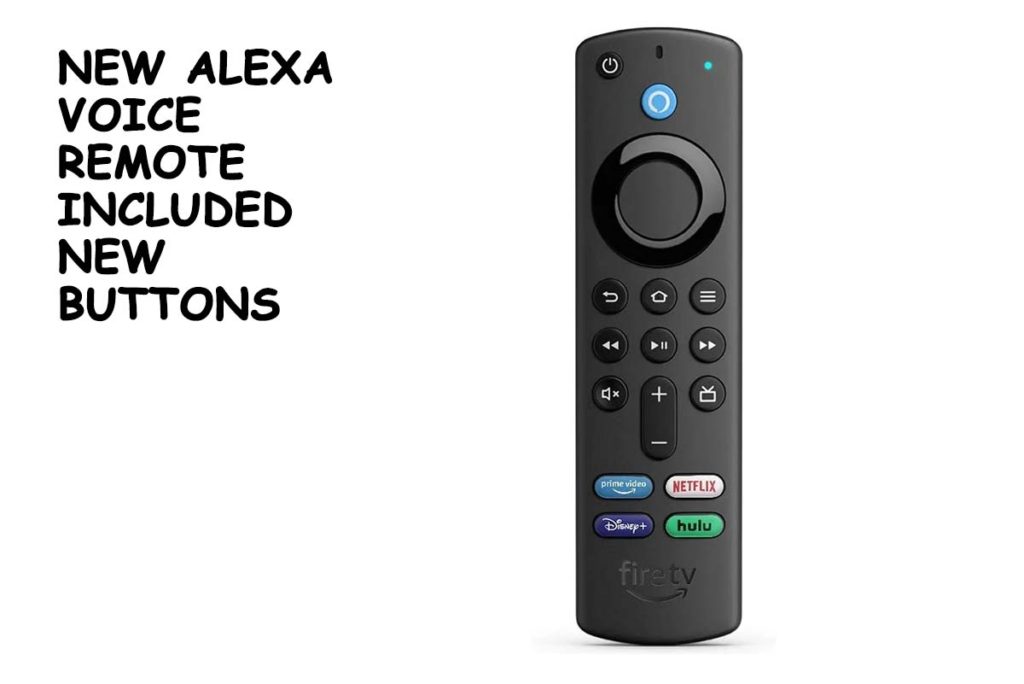 New Alexa Voice Remote Included New Buttons 