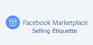 Facebook Marketplace Selling Etiquette