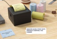 Amazon Alexa Sticky Note Printer is Shipping this Summer