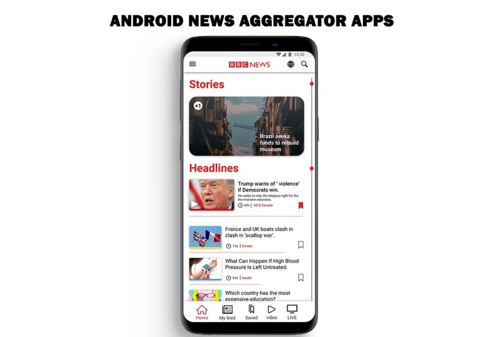 Android News Aggregator Apps