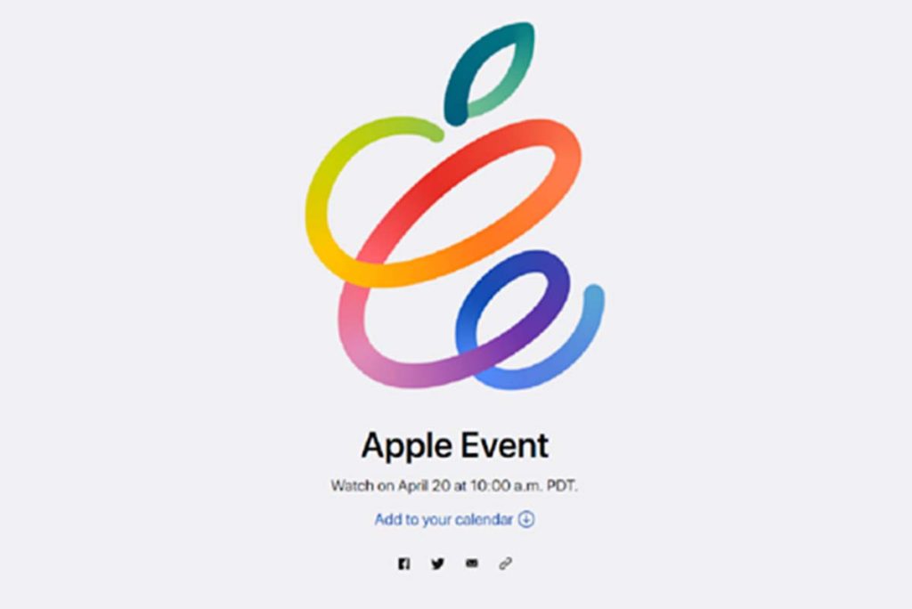 Apple April 20 Event Confirmed