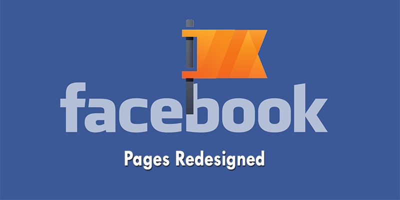 Facebook Pages Redesigned