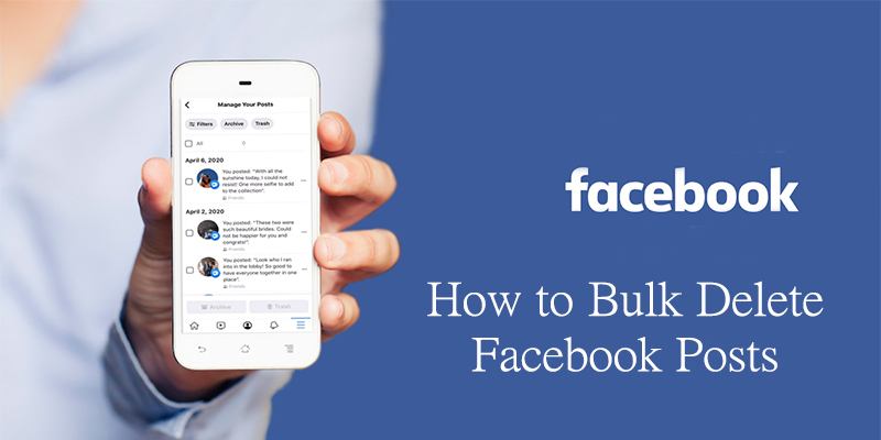 How to Bulk Delete Facebook Posts