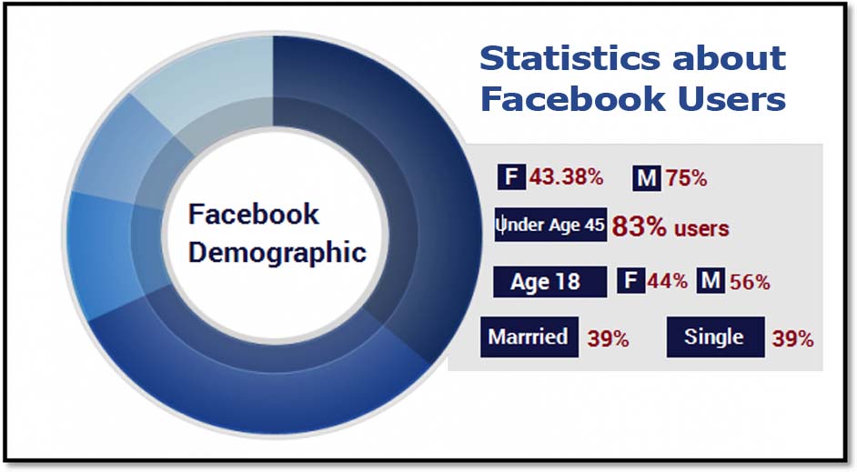 Statistics about Facebook Users