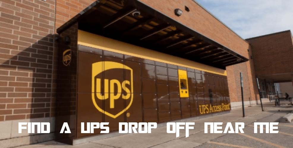Find A UPS Drop Off Near Me