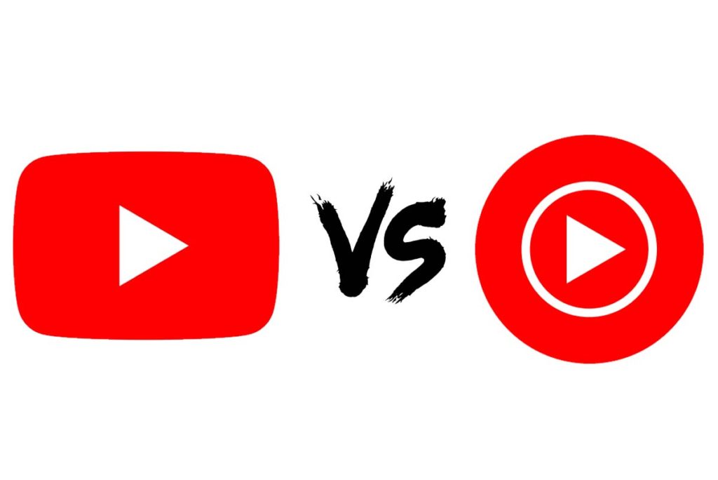 YouTube vs YouTube Music App