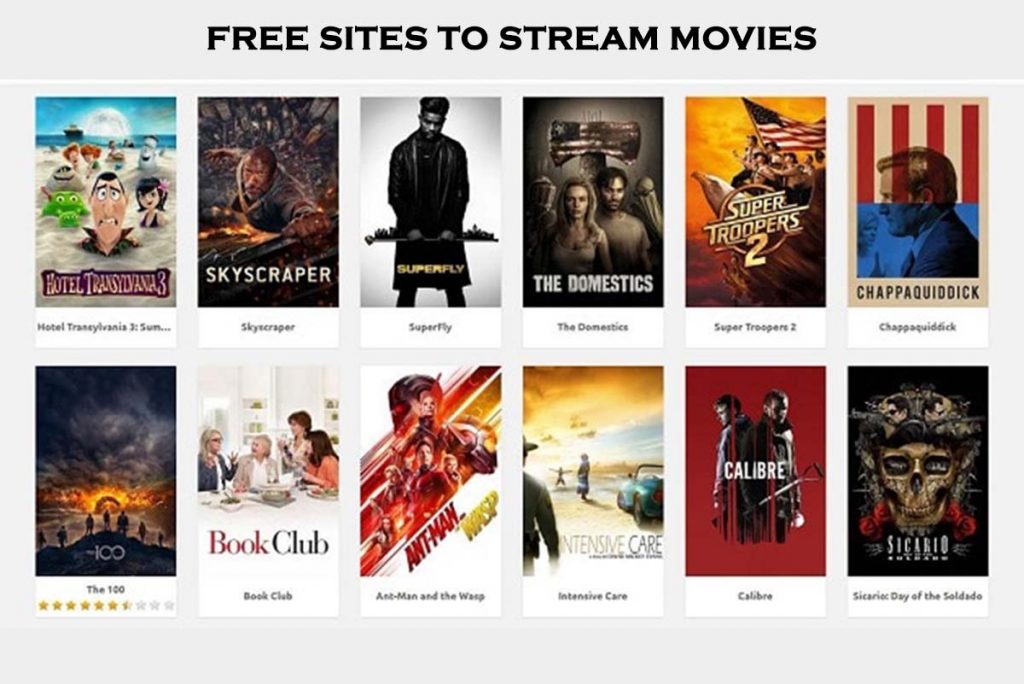 Free Sites to Stream Movies