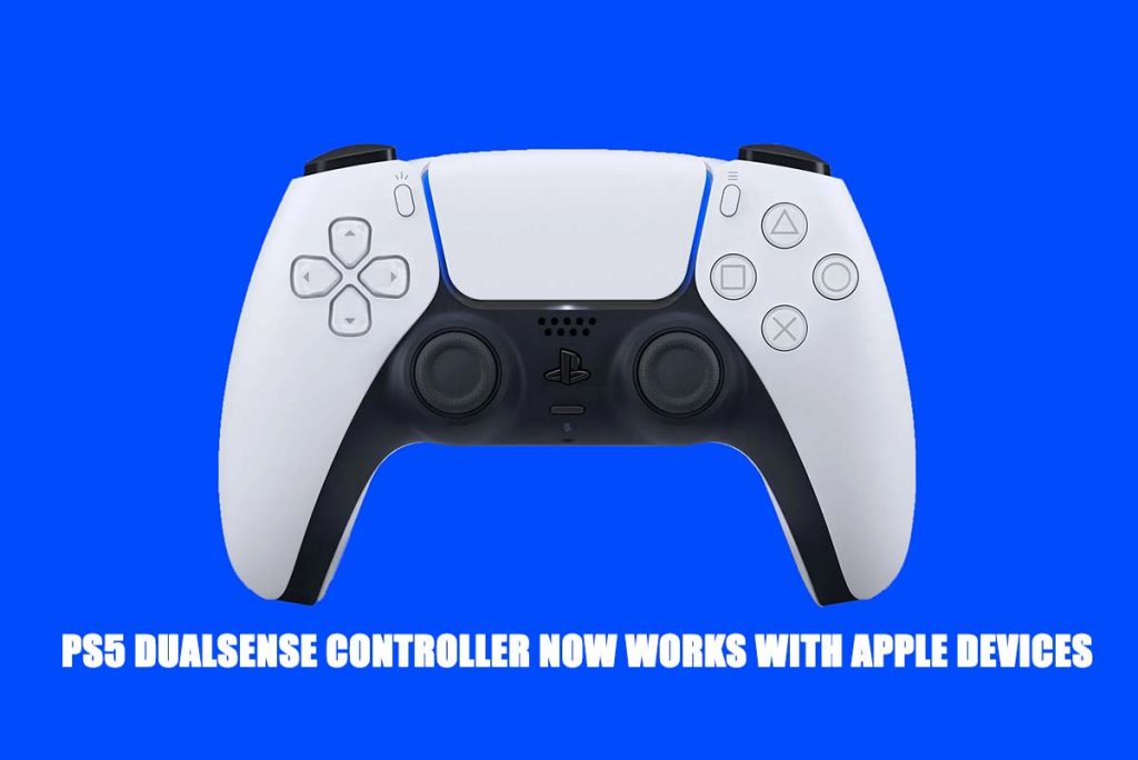 PS5 DualSense controller Now Works with Apple Devices