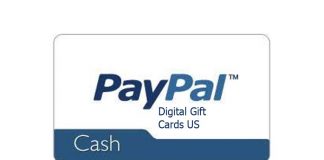 PayPal Digital Gift Cards US