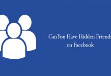 Can You Have Hidden Friends on Facebook